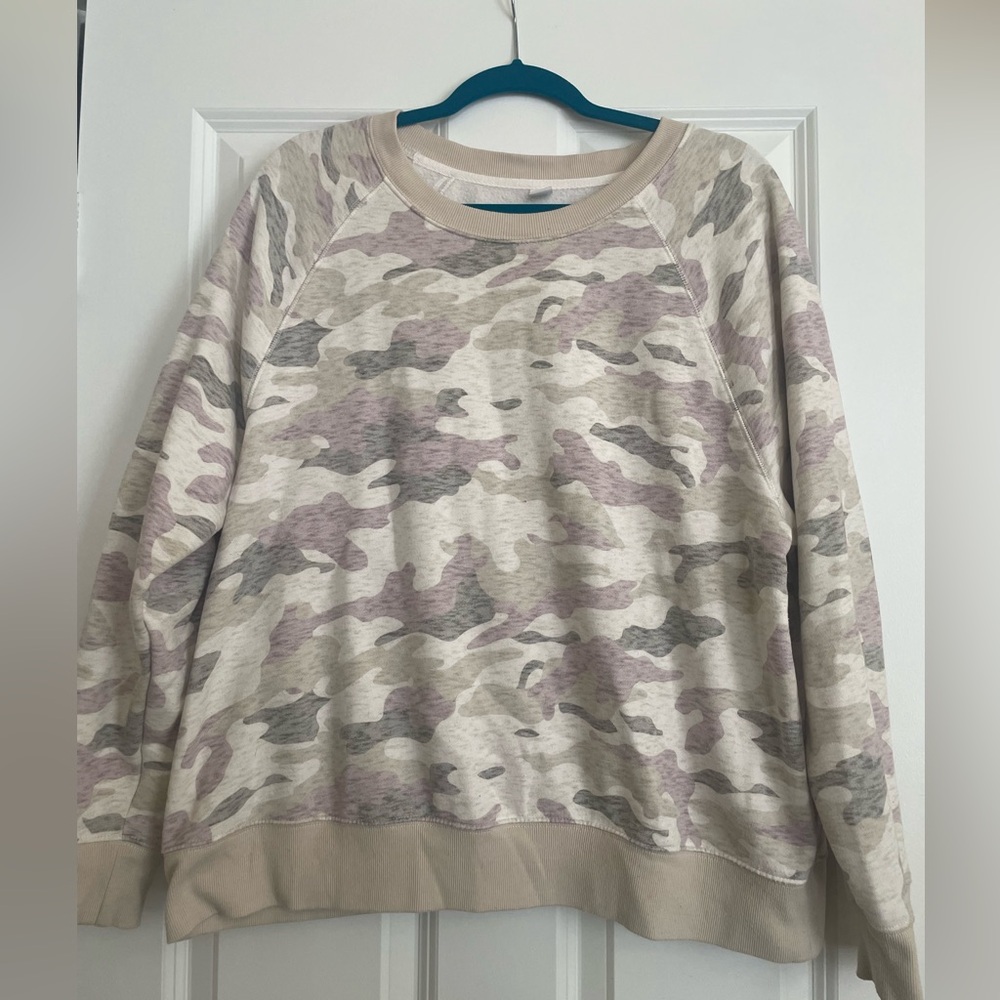 Camo Crewneck